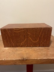 Vintage Weis Oak Single Drawer Card Catalog