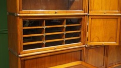 Barrister stacking Studio Globe Wernicke bookcase Desk Office Set