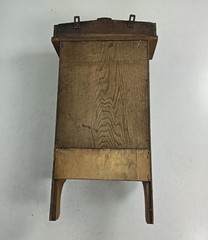 wall hanging vintage wooden medicine apothecary shaving cabinet with beveled gla