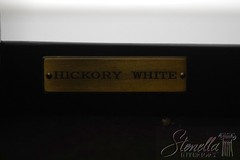 72980: HICKORY WHITE Regency Black & Gold Breakfront Bookcase