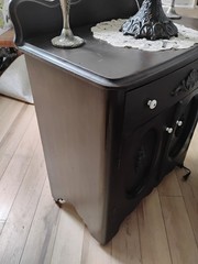 Old Antique Cabinet- Doors, Shelf, Drawer – Very Nice