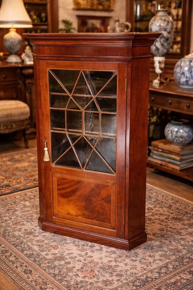 Georgian Mahogany Display Cabinet