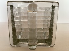 Rare Antique Vintage LRG Gerrix Glass Dry Scoop for Hoosier Cabinet ~ ORIGINAL