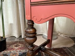 China Hutch, Eastlake Style, Painted, Refinished, Vintage
