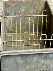 Vintage Metal Hoosier Sellers Style Cabinet Bread Drawer No Lid 18″ × 11″ × 10″