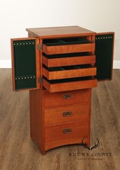 Stickley Mission Collection Cherry Jewelry Chest