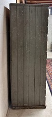 Antique Apothecary Cabinet, Storage Supply Cabinet, 12 Drawers Tall Painted Pine