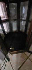 Antique Curio Cabinet Wood