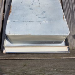 Vintage Industrial Chrome Metal Recessed Mirror Medicine Cabinet