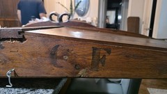 antique french display cabinet