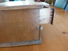 Antique Early 1900s Crowley’s Needles Sewing Spool Cabinet Store Display