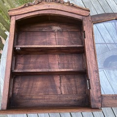 Mid Century Wall Cabinet Medicine Cabinet Teak Style Vintage Bathroom Storage