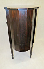 Antique 29″ Imperial Solid Mahogany Martha Washington 3-Drawer Sewing Cabinet