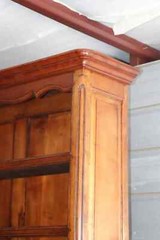 Hand-Made Walnut French Provincial Auffray or Don Ruseau Jelly Cupboard