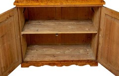 IMPRESSIVE 19TH CENTURY SWEDISH BIRCH ARCHITECTURAL CABINET