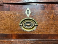 Antique English Oak Welsh Dresser Cupboard Storage Cabinet