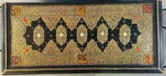 Palatial Hollywood Regency Commode, Chest, Nightstand in Brass and Ebony, a Pair