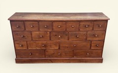 Vintage Multi Drawer Pine Cabinet