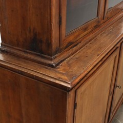 Antique Cupboard Neoclassical Style Walnut XIX Century Original