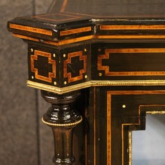 Display cabinet English vitrine furniture sideboard inlaid wood bookcase 800