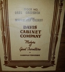 Vintage Davis and Company Credenzas Good Condition