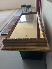 Antique Wooden Bathroom Cabinet Wall Cabinet Medicine Cabinet with mirror