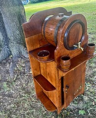 SUPERB Antique “Shop of the Crafter” Liquor Cabinet – Stickley Era!