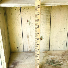 Atq Wood Wall Mount Cabinet Early 20th C Primitive Farmhouse Cupboard Cottage