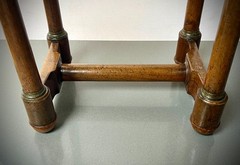 ANTIQUE FRENCH EMPIRE TABLE DRESSING / SEWING COIFFEUSE / TRAVAILLEUSE 1810-1825