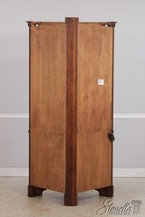 73418: HENKEL HARRIS Large Cherry Corner China Cabinet
