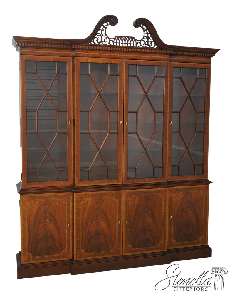65285EC: COUNCILL CRAFTSMEN Highly Mahogany Breakfront