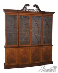 65285EC: COUNCILL CRAFTSMEN Highly Mahogany Breakfront