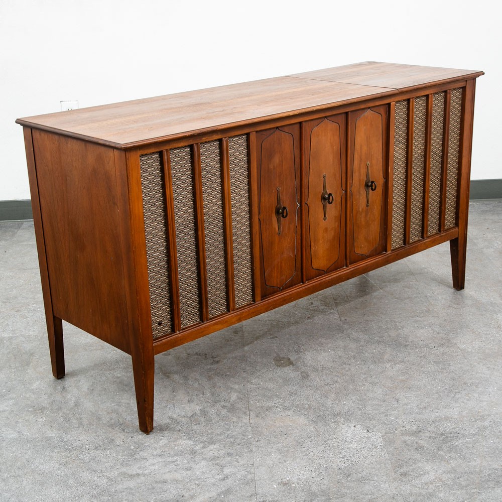 Mid Century Modern Stereo Console Zenith MN2606 Record Player Vintage Radio