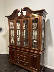 Henredon Breakfront Display Cabinet