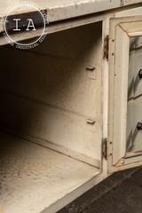 Early 20th Century Medical Sideboard Cabinet with Mirror
