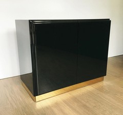 Lacquered Cabinet by Milo Baughman for Thayer Coggin