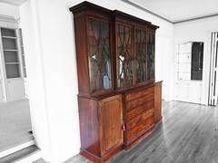 Vintage Custom Monumental Breakfront Cabinet – Fb-6226a