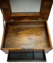 ANTIQUE FRENCH EMPIRE TABLE DRESSING / SEWING COIFFEUSE / TRAVAILLEUSE 1810-1825