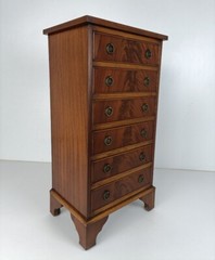 Gorgeous Vintage Chest of Drawers Archive Cabinet Hallway End Table Nightstand