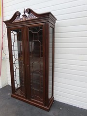 Harden Chippendale Tall Large Display China Cabinet 6606