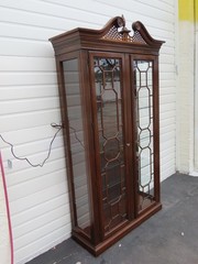 Harden Chippendale Tall Large Display China Cabinet 6606