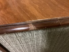 Vintage Wood Working Westinghouse Small Floor Record Player Stereo Cabinet