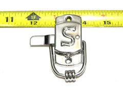 Sellers Kitchen Cabinet Latch “S” Type Right Side Door Nickel Plated