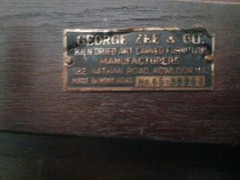 George Zee Asian Chinoiserie Bar Cabinet ANTIQUE