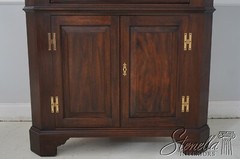 66203: HENKEL HARRIS Virginia Galleries Mahogany Corner Cabinet