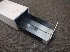 Vintage Index Card File Cabinet, Single Drawer, Industrial Equipment