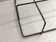 Vintage Sellers Hoosier Cabinet Cookbook Holder Metal Wire Rack Antique Original