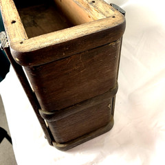Oak Treadle Sewing Machine 2 Drawer Storage Cabinet With Frame Vintage Wood