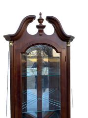 66160 Mahogany PULASKI Furniture Corner China cabinet Curio