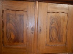 Antique German Pine Dry sink Cupboard Lift Top Original Grain Painted drysink
